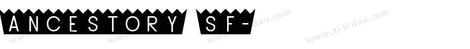 Ancestory SF字体转换